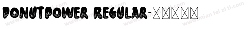DonutPower Regular字体转换